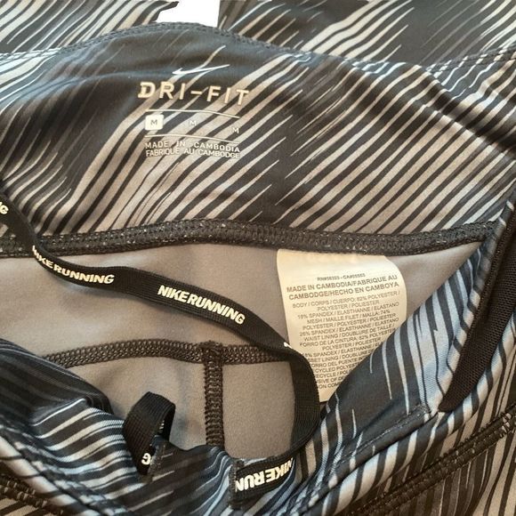 Nike Women's Dri-Fit Power Epic Running Capris Size Medium - Picture 7 of 10